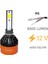 LED Far Ampulü Beyaz 48W 12V 8000LM H1 / LAAM93 2