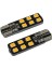 T10 LED Ampul Canbus'lı Turuncu 2'li Set 12V / LAAM626-3 1