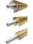 Kademeli Matkap Uç Seti 3'lü 4