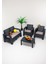 ModaLife Olimpos 2+1+1+S Balkon&teras Bahçe Mobilyası / Antrasit 1