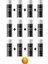 12 Adet Ral 1007 Koyu Nergiz Sarı Sprey Boya 400 Ml 1