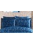 Rita Bambu Jakar Kumaş Indigo Ikili Oksford 60X80 cm Yastık Kılıfı -1333 1