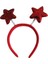 Yılbaşı Taç Yıldız Payetli Kırmızı 1