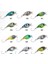 16093 Trout Wobbler Uv Active Floating 3cm Maket Balık Suni Yem 1