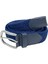 Lacivert Elastik Esnek Unisex Örgü Kemer - 8500-5 2