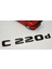 C 220D Bagaj Parlak Siyah Abs 3m 3D Yazı Logo 3