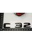 C 32 Bagaj Parlak Siyah Abs 3m 3D Yazı Logo 5