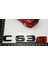 C 63S Bagaj Parlak Siyah Abs 3m 3D Yazı Logo 5