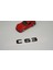 C 63 Bagaj Parlak Siyah Abs 3m 3D Yazı Logo 2