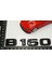 B 160 Bagaj Parlak Siyah Abs 3m 3D Yazı Logo 5