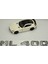 ML400 Bagaj Krom Metal 3m 3D Yazı Logo 4