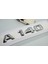 A 140 Bagaj Krom Metal 3m 3D Yazı Logo 1