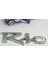 Kia Rio 2006-2011 Krom Abs 3m 3D Bagaj Yazı Logo 4