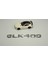 GLK400 Bagaj Krom Metal 3m 3D Yazı Logo 2