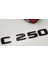 C 250 Bagaj Parlak Siyah Abs 3m 3D Yazı Logo 3