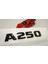 A 250 Bagaj Parlak Siyah Abs 3m 3D Yazı Logo 1