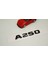 A 250 Bagaj Parlak Siyah Abs 3m 3D Yazı Logo 2