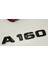 A 160 Bagaj Parlak Siyah Abs 3m 3D Yazı Logo 3
