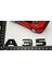 A 35 Bagaj Parlak Siyah Abs 3m 3D Yazı Logo 5