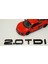 Audi 2.0 Tdi B7 B8 B9 Siyah Abs 3m 3D Bagaj Yazı Logo Orjinal 3