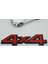 4x4 Arazi Suv Pickup Bagaj Krom Metal 3m 3D Yazı Logo Amblem 3