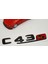 C 43S Bagaj Parlak Siyah Abs 3m 3D Yazı Logo 3