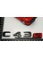 C 43S Bagaj Parlak Siyah Abs 3m 3D Yazı Logo 5