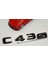 C 43S Bagaj Parlak Siyah Abs 3m 3D Yazı Logo 3