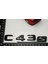 C 43S Bagaj Parlak Siyah Abs 3m 3D Yazı Logo 5