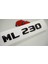 ml 230 Bagaj Parlak Siyah Abs 3m 3D Yazı Logo 1