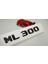 ml 300 Bagaj Parlak Siyah Abs 3m 3D Yazı Logo 1