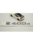 E400D Bagaj Krom Metal 3m 3D Yazı Logo 3