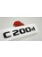 C 200D Bagaj Parlak Siyah Abs 3m 3D Yazı Logo 1