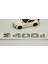 S400D Bagaj Krom Metal 3m 3D Yazı Logo 3