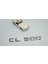 cl 500 Bagaj Krom Metal 3m 3D Yazı Logo 2