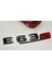 E 63S Bagaj Parlak Siyah Abs 3m 3D Yazı Logo 3
