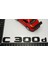 C 300D Bagaj Parlak Siyah Abs 3m 3D Yazı Logo 4