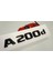 A 200D Bagaj Parlak Siyah Abs 3m 3D Yazı Logo 1