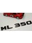 ml 350 Bagaj Parlak Siyah Abs 3m 3D Yazı Logo 3