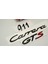 Porsche 911 Carrera Gts Bagaj 3m 3D Abs Yazı Logo Amblem Seti 3