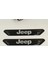 Jeep Logo Çamurluk Yanı ve Ayna Metalize Damla Desen 3m Logo Arma 4