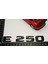 E 250 Bagaj Parlak Siyah Abs 3m 3D Yazı Logo 5