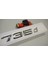 Bmw 735D Bagaj Krom Metal 3m 3D Yazı Logo 1