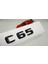 C 65 Bagaj Parlak Siyah Abs 3m 3D Yazı Logo 1