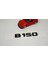B 150 Bagaj Parlak Siyah Abs 3m 3D Yazı Logo 2