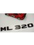 ml 320 Bagaj Parlak Siyah Abs 3m 3D Yazı Logo 3