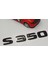S 350 Bagaj Parlak Siyah Abs 3m 3D Yazı Logo 3
