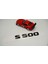 S 500 Bagaj Parlak Siyah Abs 3m 3D Yazı Logo 2