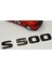 S 500 Bagaj Parlak Siyah Abs 3m 3D Yazı Logo 3