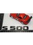 S 500 Bagaj Parlak Siyah Abs 3m 3D Yazı Logo 5